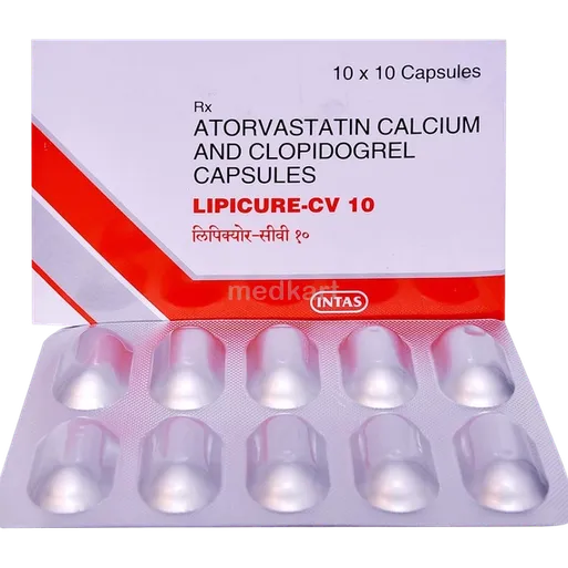 lipicure cv 10mg capsule 10's